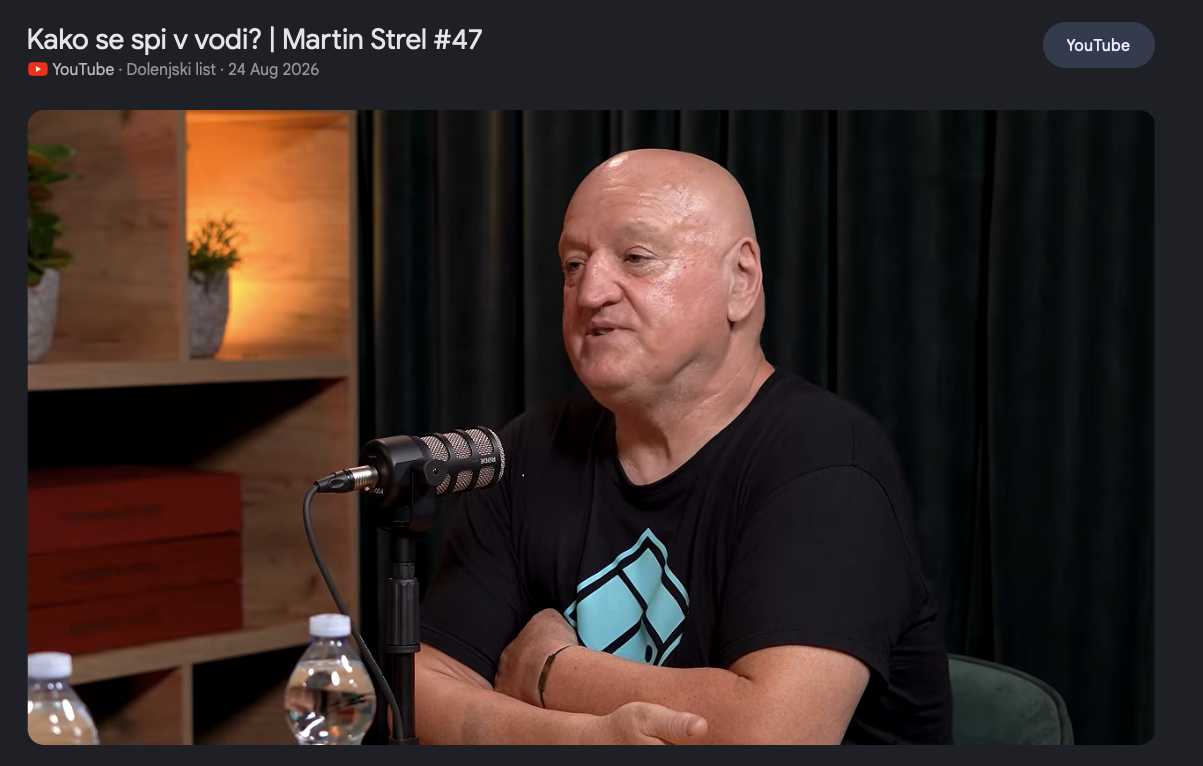 Martin Strel podcast